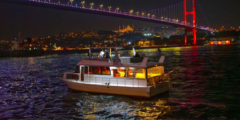 bosphorus night cruise-Best place to visit in Turkey in 2025