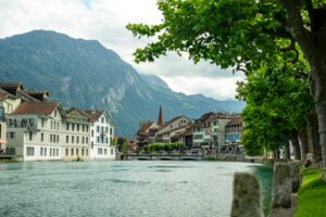 Interlaken, Switzerland – top place to visit in 2025 between Lake Thun and Lake Brienz