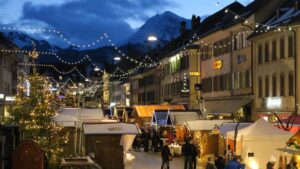 Blooming Swiss valleys in spring-best time to visit Switzerland
